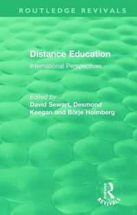 Cover image for Distance Education: International Perspectives: International Perspectives