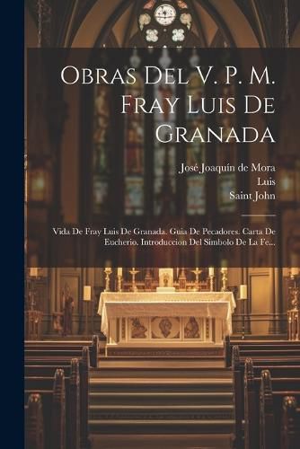Cover image for Obras Del V. P. M. Fray Luis De Granada
