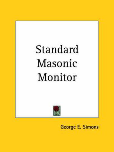 Standard Masonic Monitor (1878)