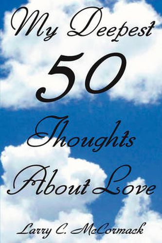 Cover image for My Deepest 50 Thoughts about Love