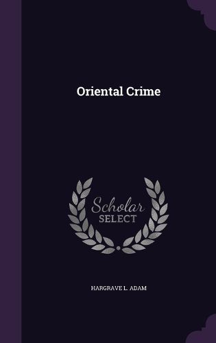 Cover image for Oriental Crime
