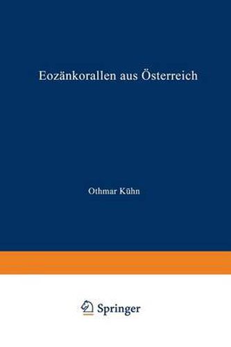 Cover image for Eozankorallen Aus OEsterreich