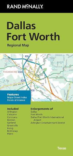 Cover image for Rand McNally Folded Map: Dallas Fort Worth Regional Map