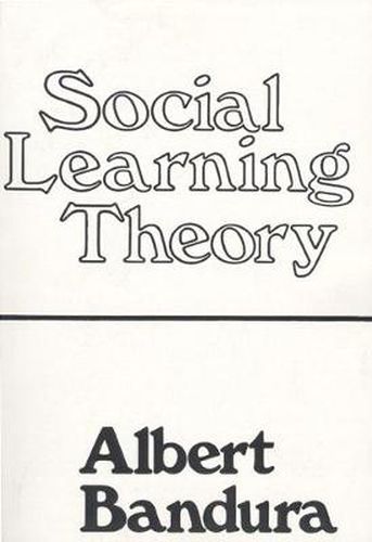 Cover image for Social Learning Theory