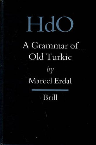 Cover image for A Grammar of Old Turkic