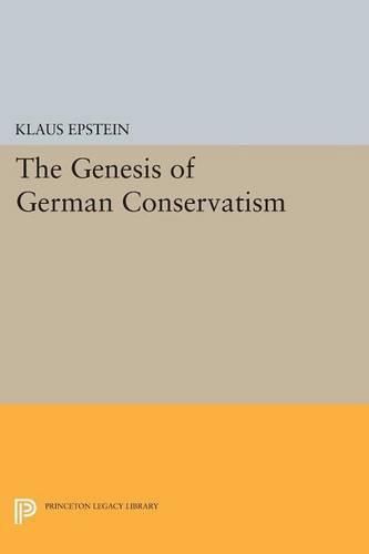 Cover image for The Genesis of German Conservatism