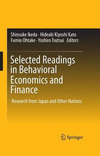 Cover image for Selected Readings in Behavioral Economics and Finance: Research from Japan and Other Nations