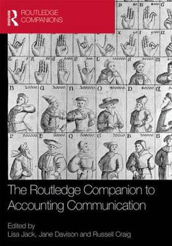 Cover image for The Routledge Companion to Accounting Communication