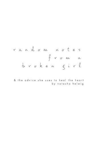 Cover image for Random Notes from a Broken Girl