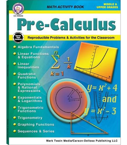 Cover image for Pre-Calculus Workbook