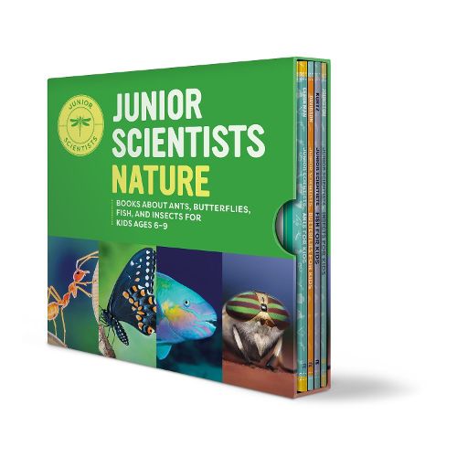 Cover image for Junior Scientists Nature Box Set: Books about Ants, Butterflies, Fish, and Insects for Kids Ages 6-9