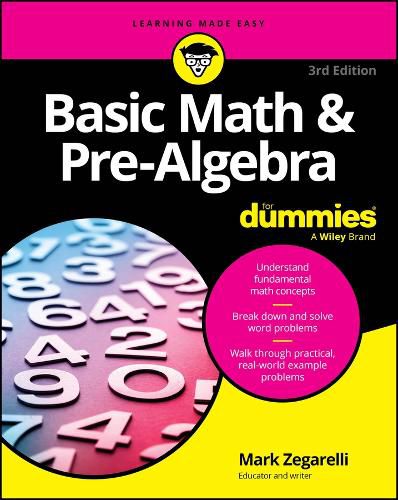 Cover image for Basic Math & Pre-Algebra For Dummies