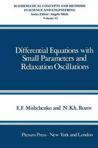 Cover image for Differential Equations with Small Parameters and Relaxation Oscillations