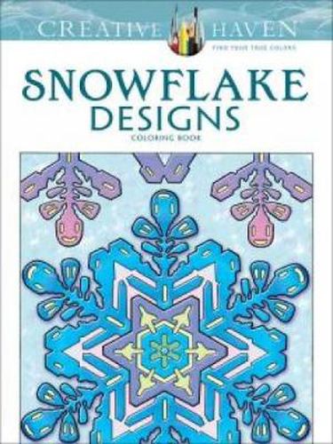 Cover image for Creative Haven Snowflake Designs Coloring Book