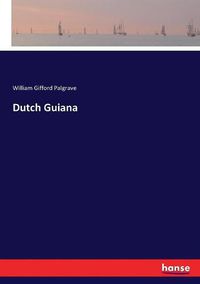 Cover image for Dutch Guiana