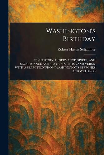 Cover image for Washington's Birthday