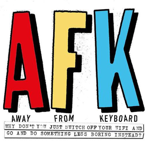 Cover image for AFK. Away from the Keyboard: Adventures in Creativity