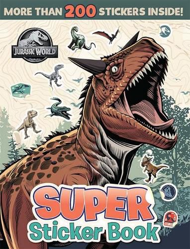 Cover image for Jurassic World: Super Sticker Book (Universal)