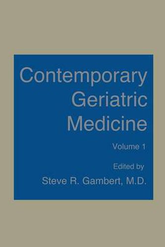 Cover image for Contemporary Geriatric Medicine: Volume 1