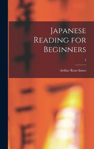 Cover image for Japanese Reading for Beginners; 3