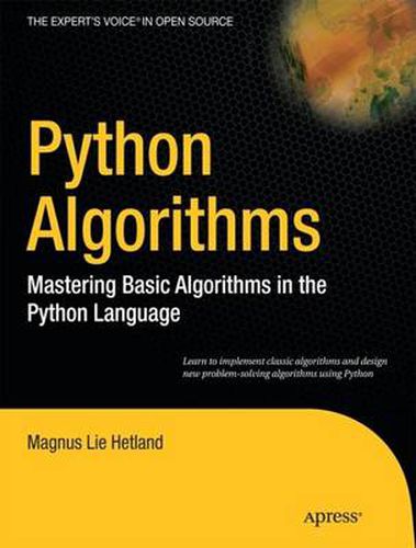 Cover image for Python Algorithms: Mastering Basic Algorithms in the Python Language