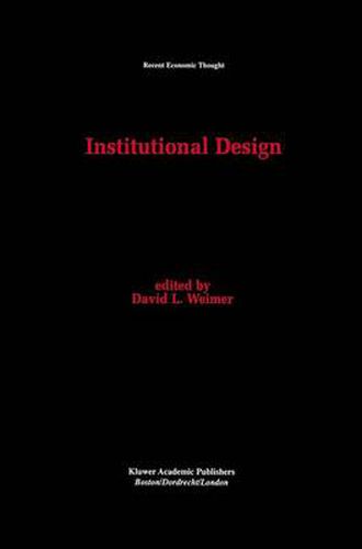 Cover image for Institutional Design