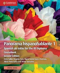 Cover image for Panorama hispanohablante 1 Coursebook with Digital Access (2 Years): Spanish ab initio for the IB Diploma