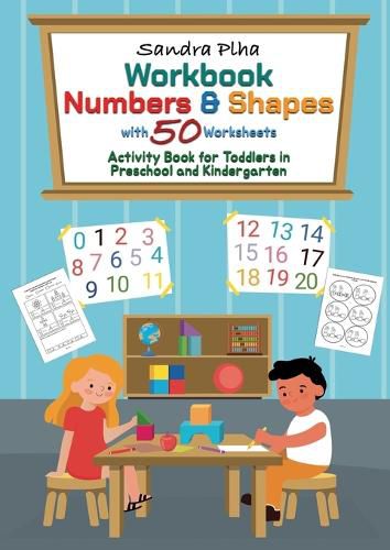 Cover image for Workbook Numbers & Shapes with 50 Worksheets