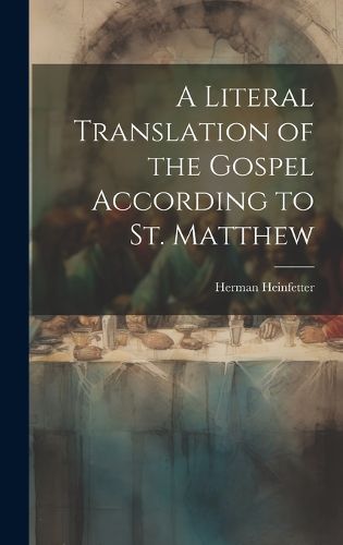 Cover image for A Literal Translation of the Gospel According to St. Matthew