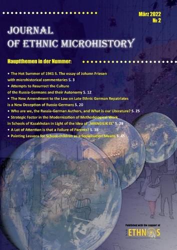 Cover image for Journal of Ethnic Microhistory: No 2, Marz 2022