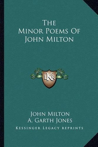 The Minor Poems of John Milton