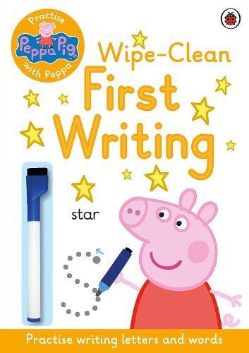 Cover image for Peppa Pig: Practise with Peppa: Wipe-Clean First Writing