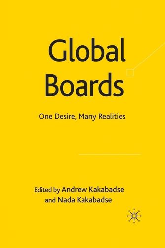 Cover image for Global Boards: One Desire, Many Realities