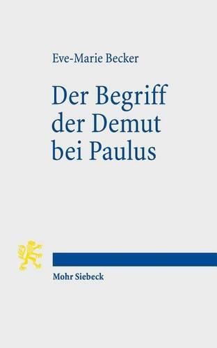 Cover image for Der Begriff der Demut bei Paulus