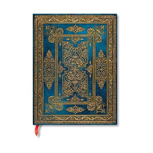 Cover image for Blue Luxe (Luxe Design) Ultra Lined Hardback Journal (Elastic Band Closure)