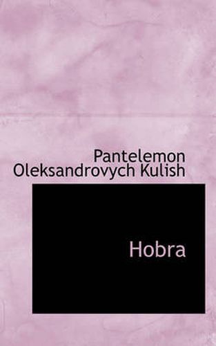 Cover image for Hobra