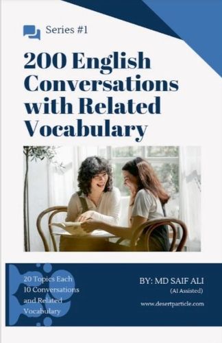 Cover image for 200 English Conversations with Related Vocabulary