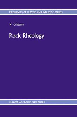 Cover image for Rock Rheology