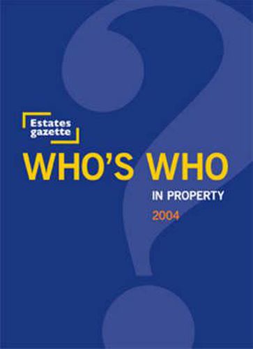 Cover image for Who's Who in Property