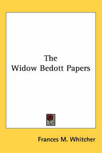 Cover image for The Widow Bedott Papers
