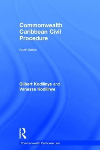 Cover image for Commonwealth Caribbean Civil Procedure