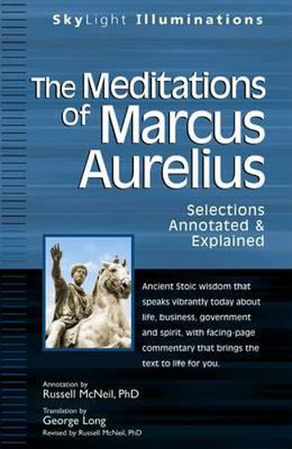 Cover image for Meditations of Marcus Aurelius: Selections Annotated & Explained