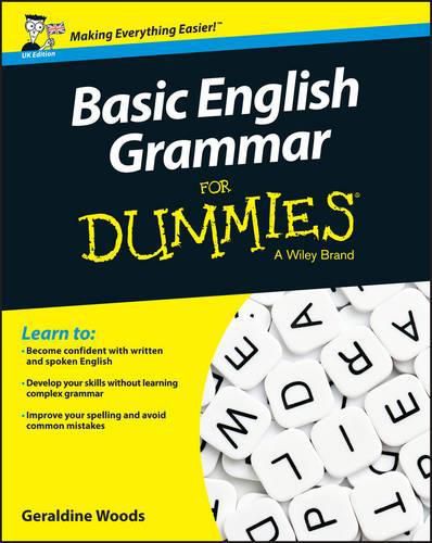 Cover image for Basic English Grammar For Dummies - UK