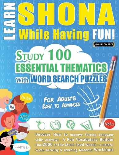 Cover image for Learn Shona While Having Fun! - For Adults