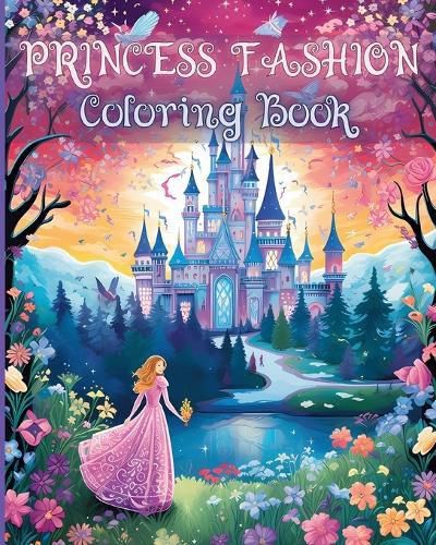 Cover image for Princess Fashion Coloring Book