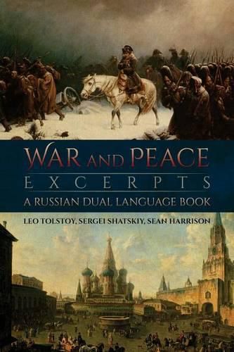 Cover image for War and Peace Excerpts: A Russian Dual Language Book