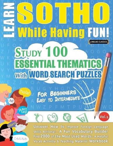 Cover image for Learn Sotho While Having Fun! - For Beginners