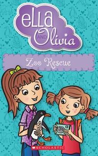Cover image for Ella and Olivia: Zoo Rescue (Book 17)