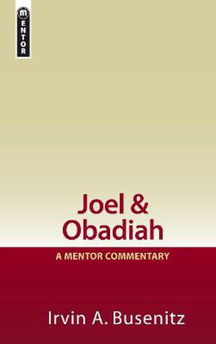 Cover image for Joel & Obadiah: A Mentor Commentary