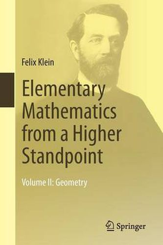 Elementary Mathematics from a Higher Standpoint: Geometry